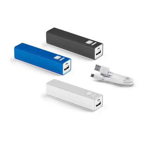 SP57323 - Bateria portátil em alumínio (2.200 mAh)
