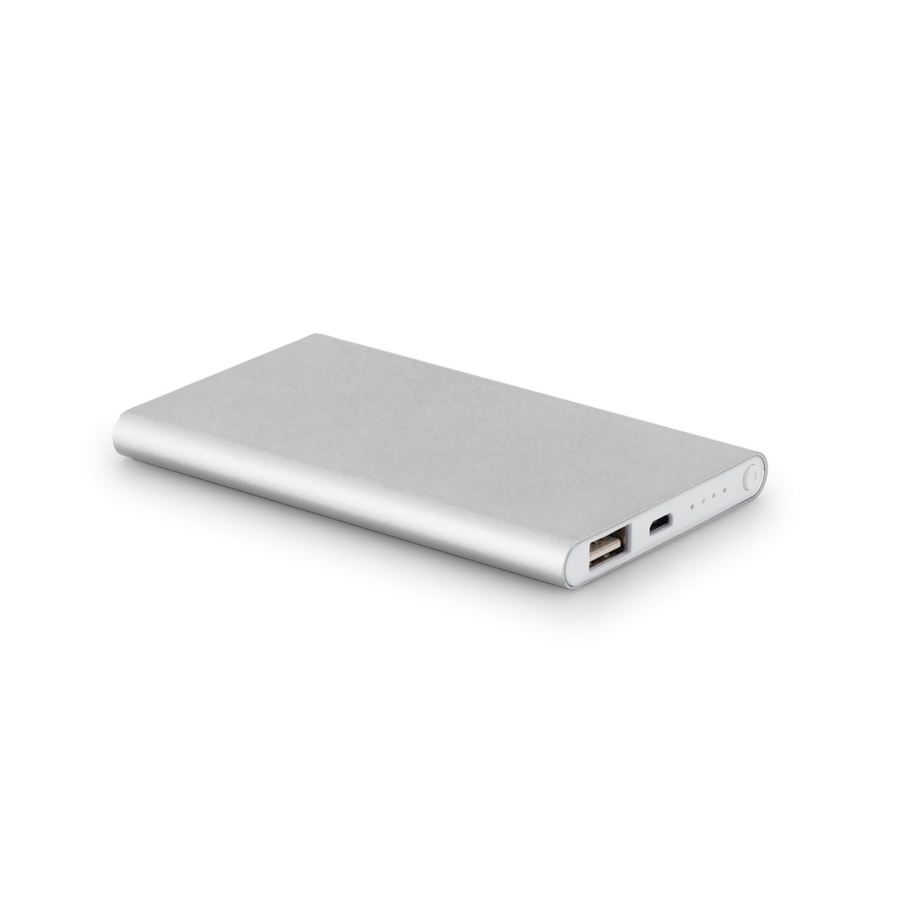 SP57344 - Bateria portátil slim em alumínio 100% reciclado (4.000 mAh) - Imagem 6