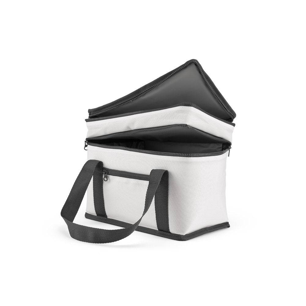 SP-92346 - Sacola térmica em poliéster reciclado 600D com isolamento em PEVA 9.5 L - Imagem 7