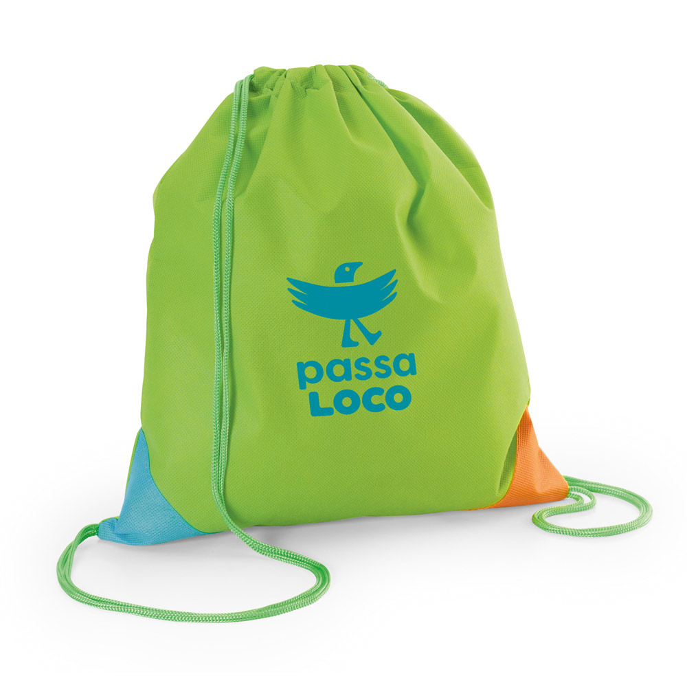 SP92617 - Sacola tipo mochila em TNT (80 g/m²). 300 x 350 mm - Imagem 4