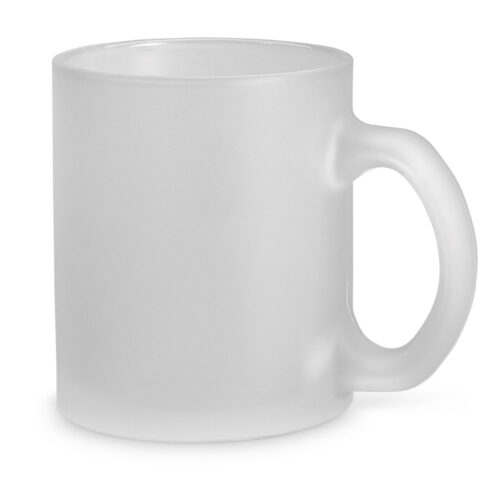 SP93804/19063F - Caneca em vidro com efeito fosco (340 mL)