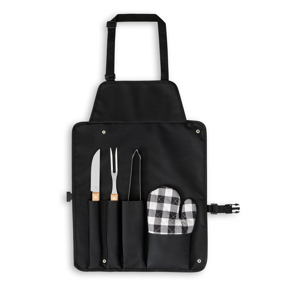 SP94112 - Kit churrasco com 3 utensílios