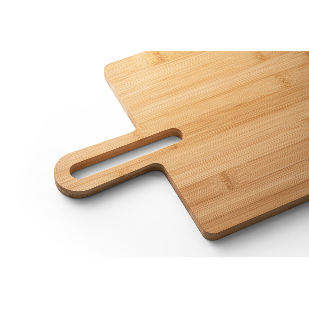SP94260 - Tábua de servir aperitivos em bambu com pega - Imagem 7