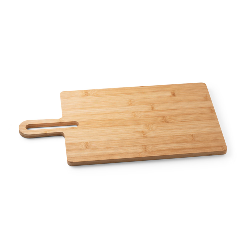 SP94260 - Tábua de servir aperitivos em bambu com pega - Imagem 3