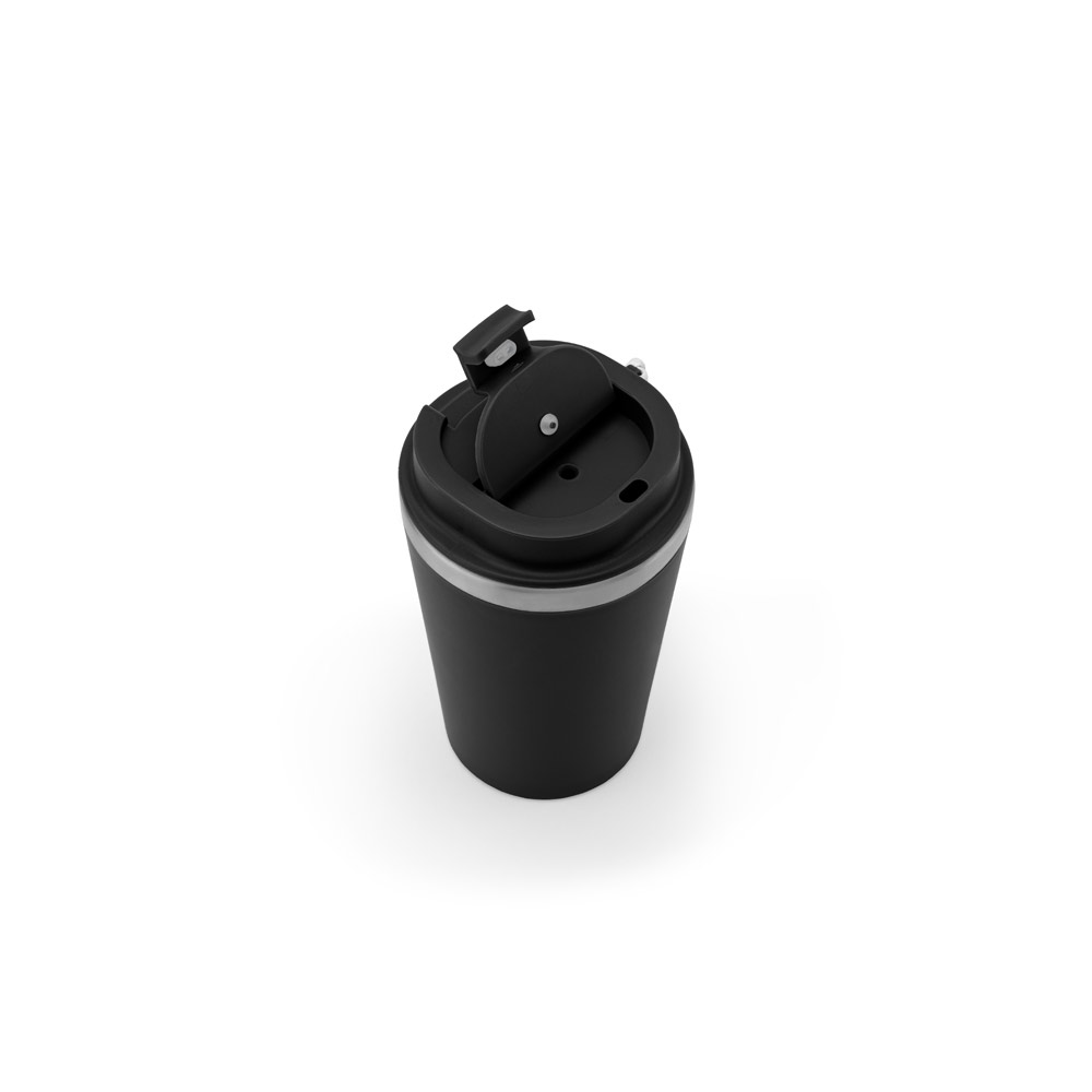 SP94377 - Copo de viagem em aço inox 90% reciclado (440 mL) - Imagem 4