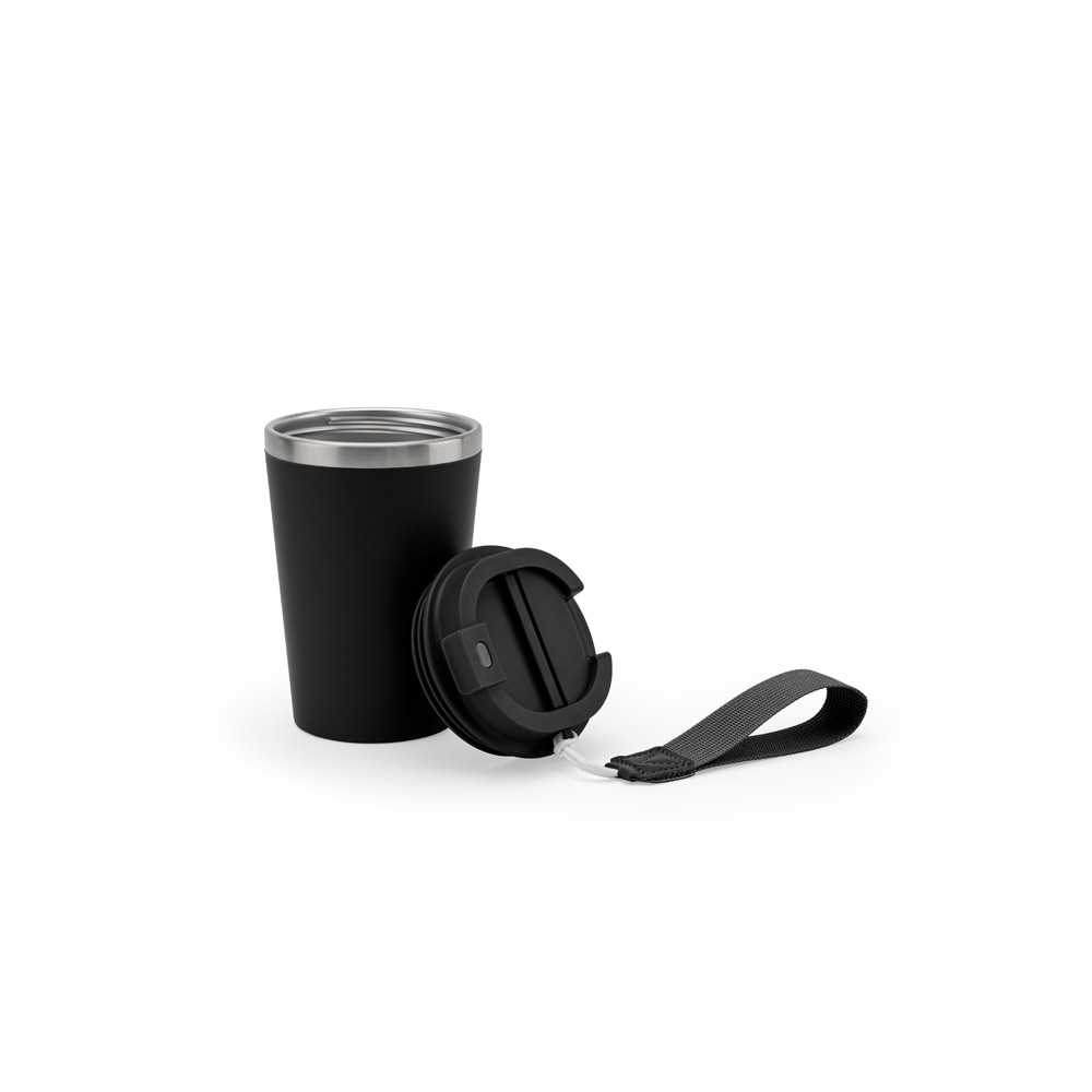 SP94377 - Copo de viagem em aço inox 90% reciclado (440 mL) - Imagem 5