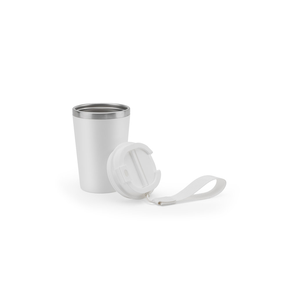 SP94377 - Copo de viagem em aço inox 90% reciclado (440 mL) - Imagem 8
