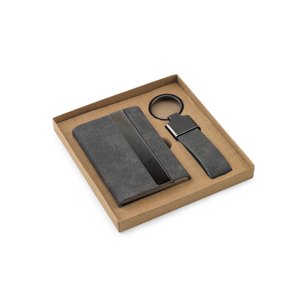 SP95100 - Conjunto composto em metal e poliéster 30% reciclado - Imagem 9