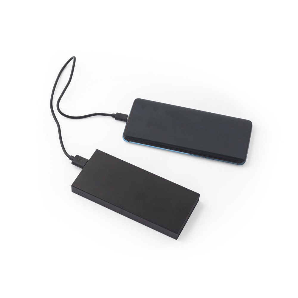 SP97164 - Bateria portátil em alumínio 100% reciclado (5.000 mAh) - Imagem 5