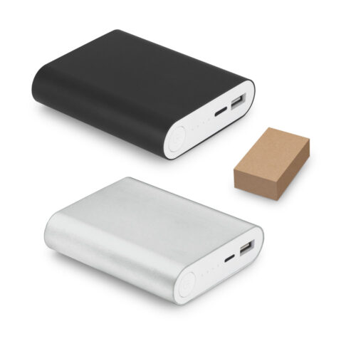 SP97384 - Bateria portátil em alumínio e bateria de lítio (8.000 mAh)