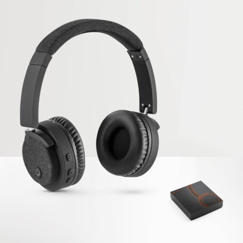 SP-97956 - Fones de ouvido sem fios com autonomia de 16h, em ABS e tecido