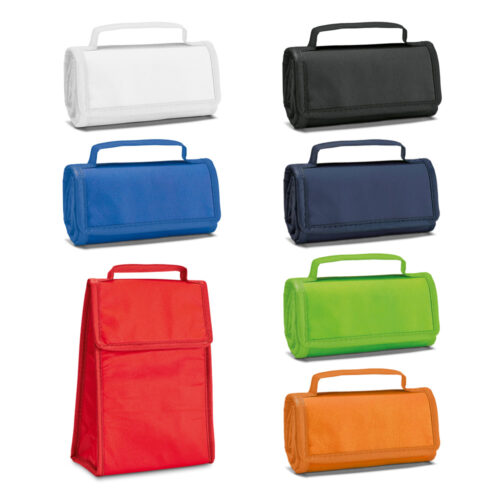 SP-98413/14776/BTN201 - Bolsa térmica dobrável em non-woven (80 g/m²) com fecho aderente 3 L