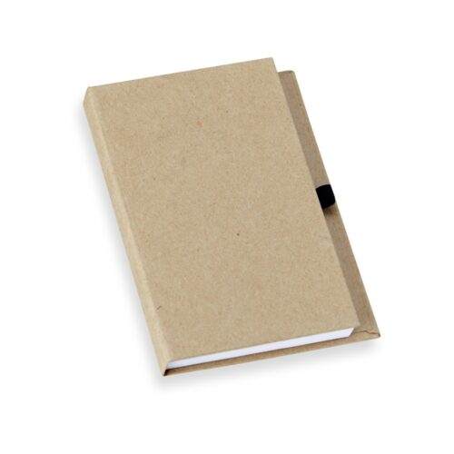 14835 - Bloco de Anotações em Kraft com Porta Caneta Tam.14x9