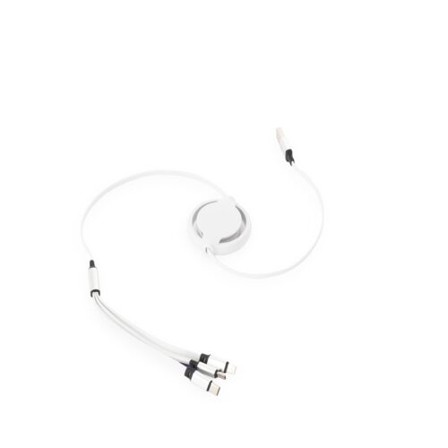19073 - Cabo USB Retrátil 3 em 1