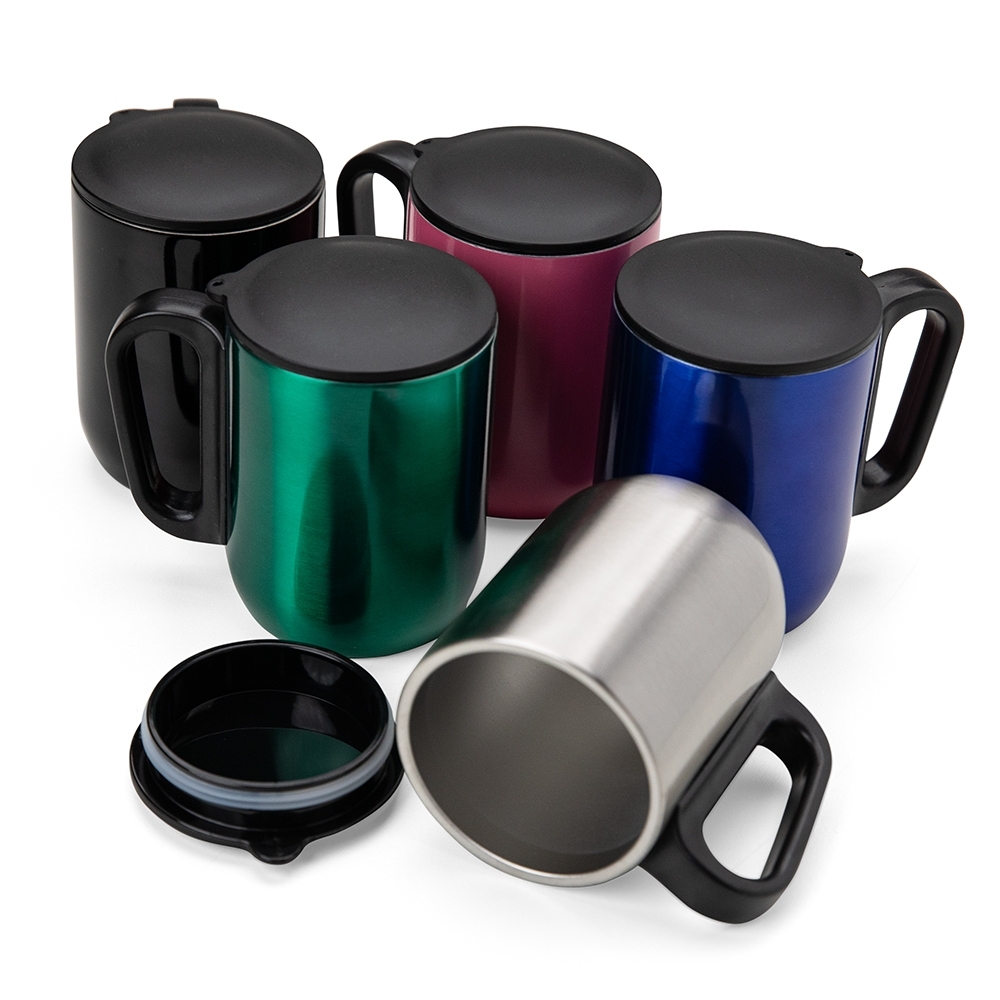 18622 - Caneca Inox Parede Dupla 230ml