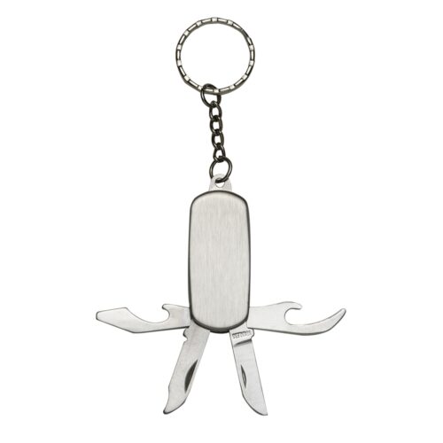 10210  Chaveiro Metal Canivete 4 Funções