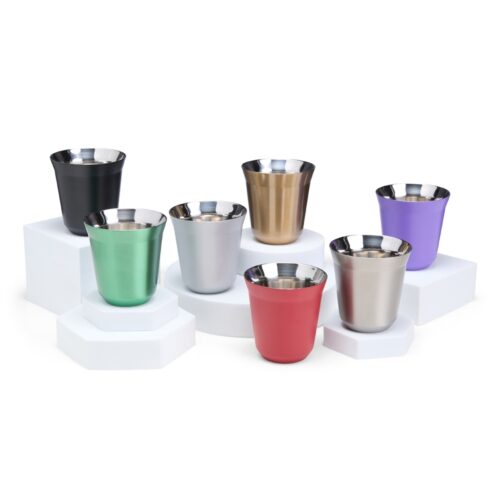 08245 - Copo Inox Parede Dupla 150ml