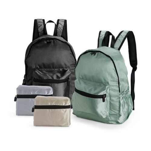 19041 - Mochila Dobrável Poliéster 18L