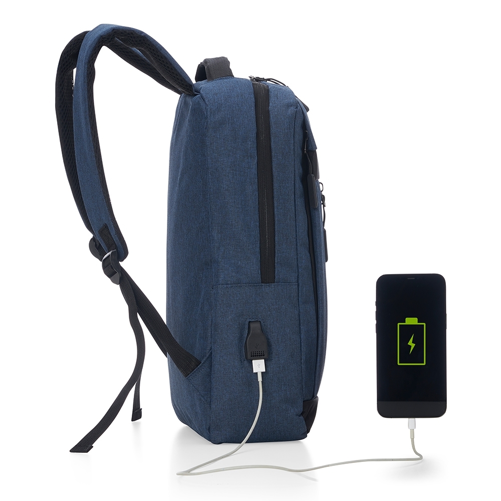 01325 - Mochila de Nylon USB 18L - Imagem 4