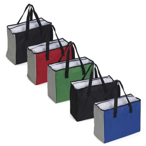 X-18606 - Sacola Poliéster 25L com Bolso Térmico