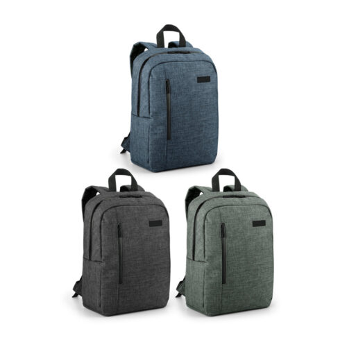 SP52170 - SHADES PLATE. Mochila para notebook (14'') em 600D de alta densidade com placa para personalização (12 L)