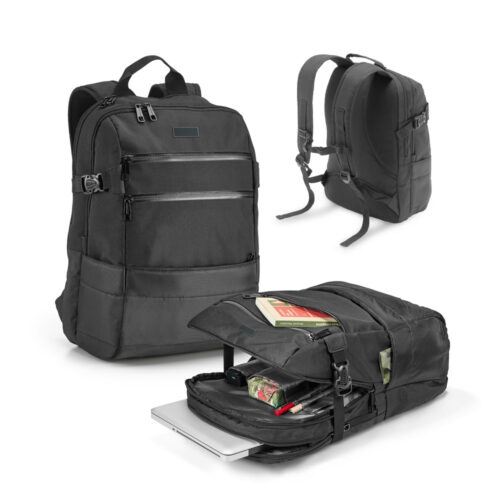 SP52280 - Mochila para notebook (15.6'') em 840D jacquard com dois compartimentos forrados (25 L)
