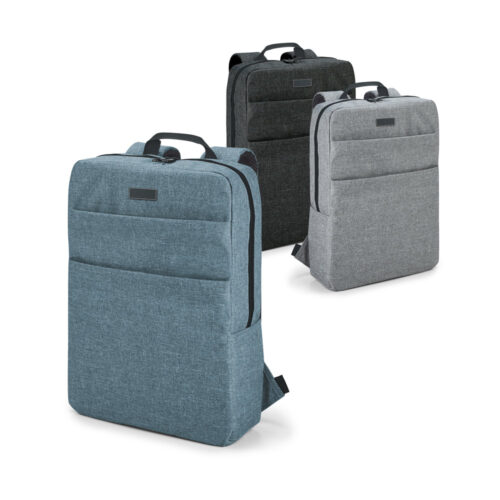 SP52668 - Mochila para notebook (15.6'') em 600D de alta densidade com placa para personalização (10 L)