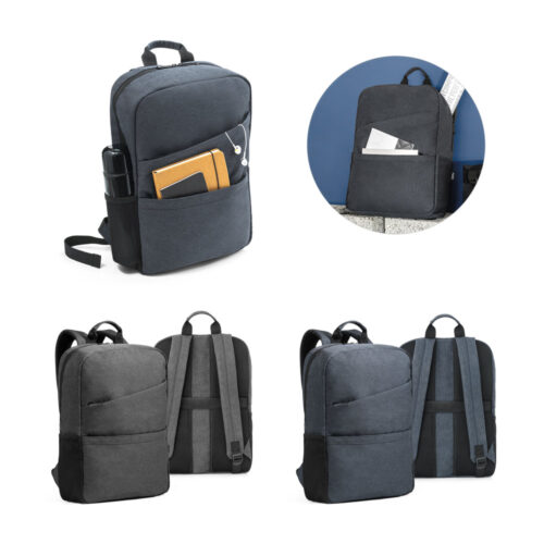 SP92080 - Mochila para notebook (15.6") em poliéster reciclado 600D de alta densidade (12 L)