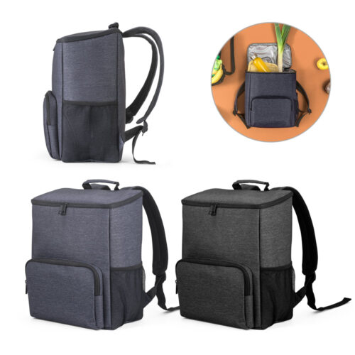 SP-92096 - Cooler. Mochila com isolamento térmico em Nylon 2Tone com interior forrado em PEVA 14