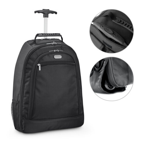 SP92283 - Mochila trolley para notebook (15.6'') em 1680D e 300D com 2 rodas (24 L)