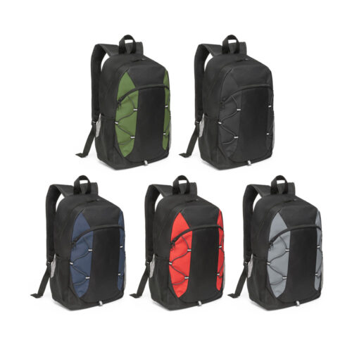 SP92338 - Mochila em 600D com detalhes em ripstop colorido (16 L)