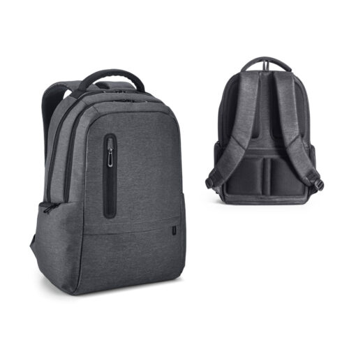 SP92675 - Mochila para notebook (17'') em Nylon 2Tone impermeável com dois compartimentos forrados e almofadados (20 L)