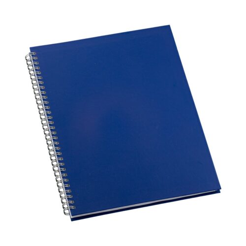 LU-CORP315L - Caderno de Negócios Grande Capa Prime Azul - Capa em Percalux 195mm X 270mm