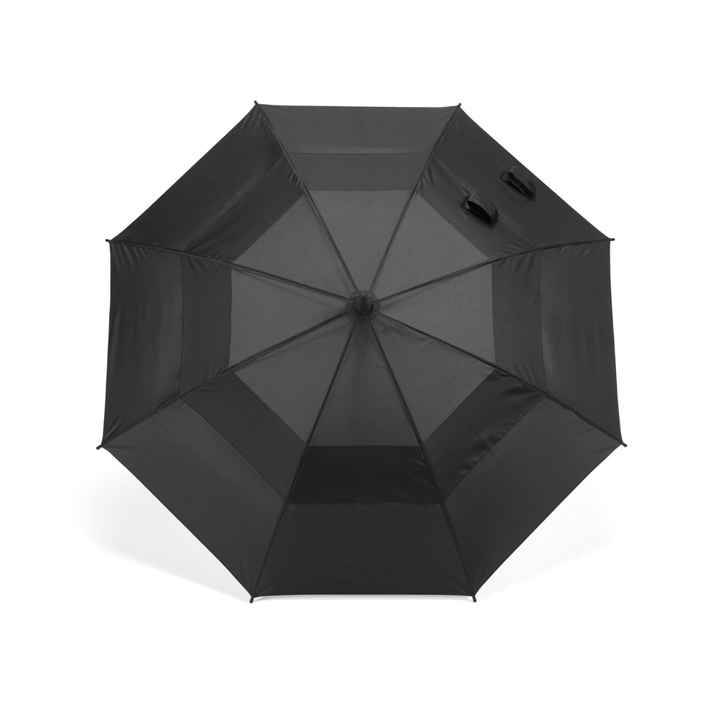 SP99099 - Guarda-chuva em poliéster 100% reciclado 190T com abertura automática - Imagem 5