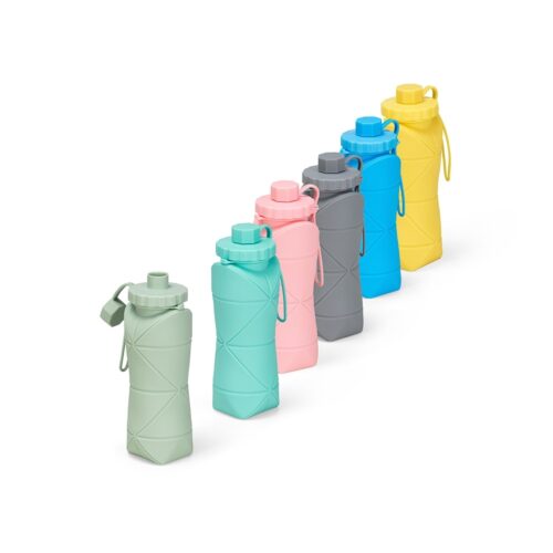19170 - Garrafa Dobrável Silicone 600ml