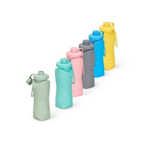 X-19170 - Garrafa Dobrável Silicone 600ml