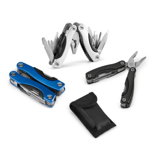 SP-94016 - Mini alicate multifunções com 9 funções em aço inox e alumínio