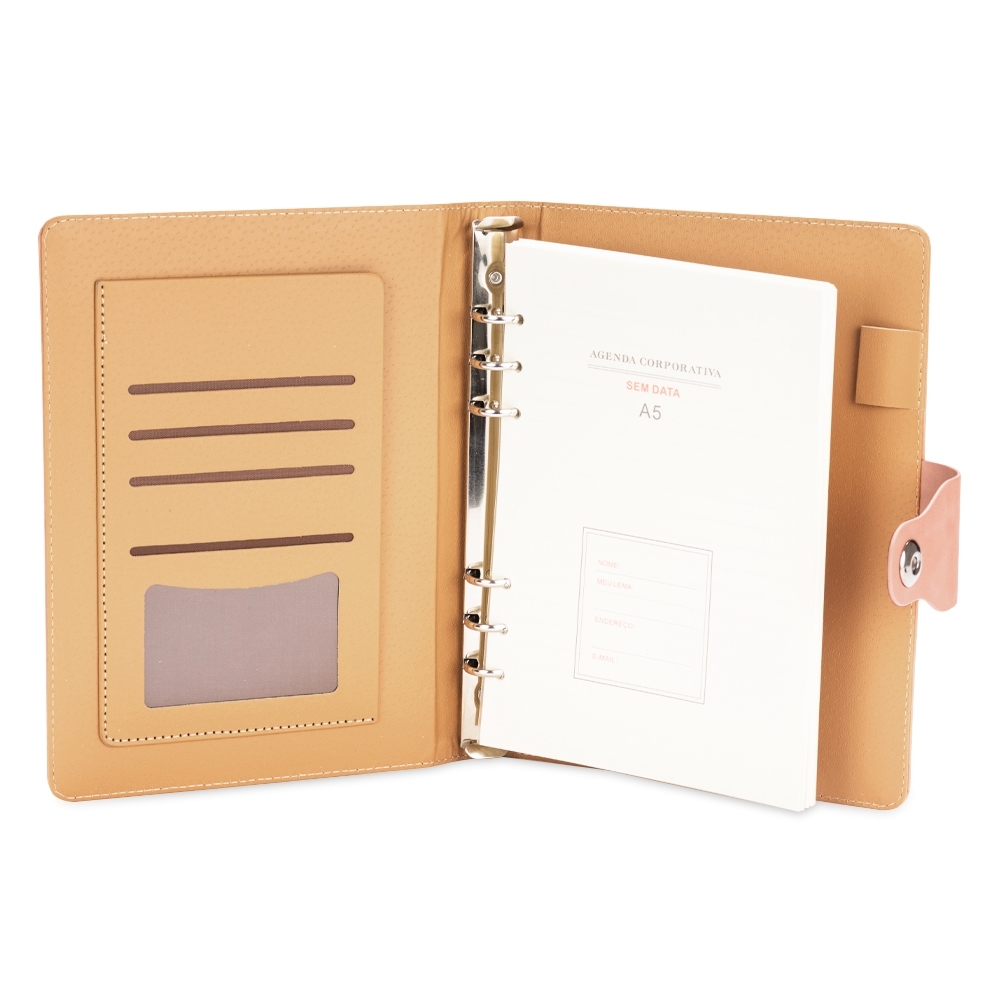 X-19148 - Caderno Fichário PU - Imagem 5