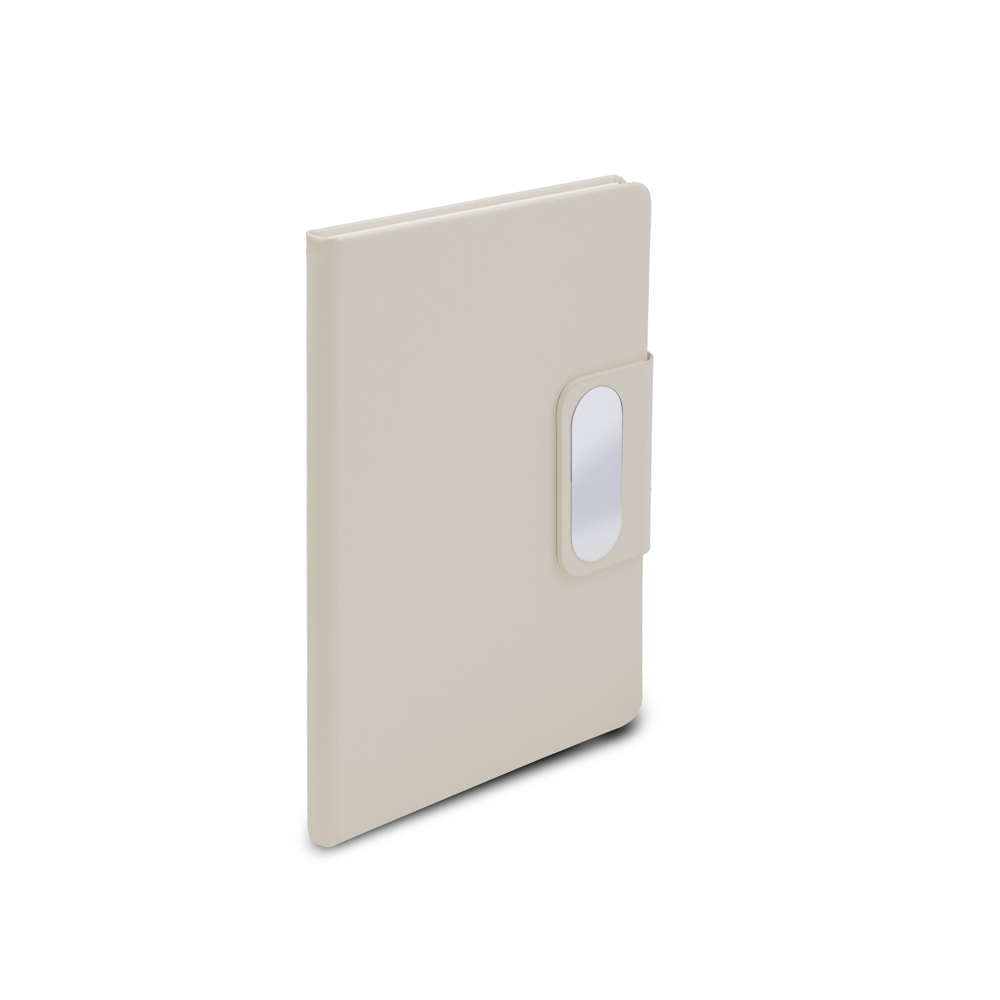AS-CAD465 - Caderno em PU com placa em metal - Imagem 5