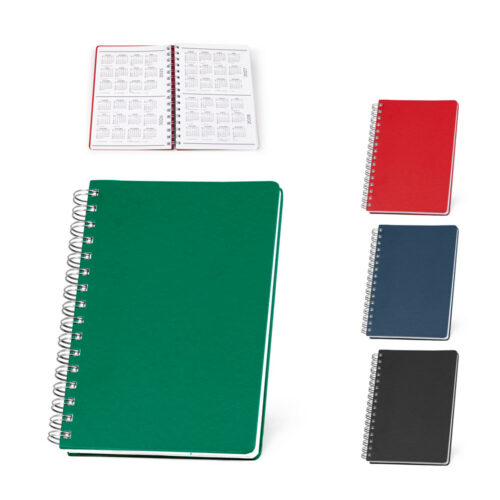 SP-93678 - Caderno A5 capa em PVC 140 x 210 mm